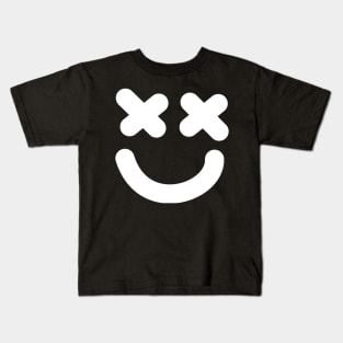 Cool Smiley Face Kids T-Shirt